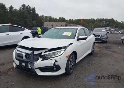 2018 Honda Civic Ex-T из США, поврежденный, VIN 19XFC1F3XJE201907